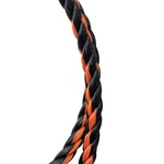 Koch Industries 3/8"X50' Twisted Polypropylene Rope Black/orange. Fixed Price $31.78.