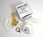 General Lock Mortise Cylinder Schlage Keyway Satin Chrome 1-1/8" CS256707. Fixed Price $15.99.