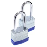Fu Volante Laminated Steel Lock, 19/16 In. Wide Body, 2 Padlocks Keyed Al.... Fixed Price $24.00.