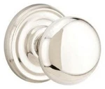 Emtek 8050P Providence Non-turning Two-sided Dummy Door Knob Set Nickel. Fixed Price $152.00.