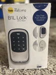 Yale B1L Lock With Z-wave Key-free Push Button Deadbolt. Fixed Price $94.55.
