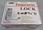 Adel LA9-388 Silver Metal Model Biometric Fingerprint Pin Door Lock Handle. Fixed Price $219.99.