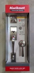 Kwikset Signature Satin Nickel Front Door Lock Smartkey Hawthorne X Trafford. Fixed Price $64.95.