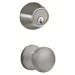 Milocks Electronic Deadbolt Satin Nickel Keyless Entry Knob Rf Remote Control. Fixed Price $77.27.