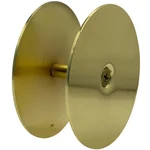 Nu-set Lock Steel Plate Door Hole Cover With Brass F.... Fixed Price $11.79.