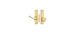 Storm Door Latch, Classic, Mortise Lock In Pvd Polished Brass. Fixed Price $150.53.