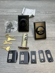 Weslock 03772-1-1SL23 Woodward Single Cylinder Deadbolt, Oil-rubbed Bronze Used. Fixed Price $22.49.