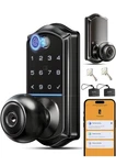 VE018 Smart Knob Handle Lock - Fingerprint, App Control, Keyless Entry For Fr.... Fixed Price $69.95.