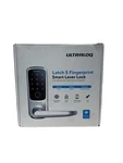 Ultraloq Latch Smart Lock Built-in Wifi Fingerprint Door 5-F-NK. Fixed Price $169.77.