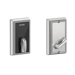 Schlage Control BE467 Grw 619 Smart Deadbolt Keyless Lock Satin Nickel. Fixed Price $300.00.