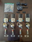 Of 4 Kwikset 925-GED1500-MK2 Dead Bolts With Keys Satin Nickel & Kevo+. Fixed Price $350.00.