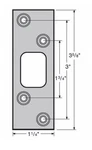 Kwikset 83222 Maximum Series Deadbolt Strike Of. Fixed Price $24.88.