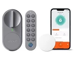 Lockin Smart Door Lock, 6-IN-1 Quick Keyless Entry With App, Wifi. Fixed Price $206.13.