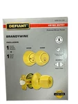 Defiant Brandywine Keyed Entry Door Knob Deadbolt Set 1008974332 New. Fixed Price $19.95.