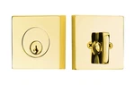 Emtek 8469US3NL Square Style Single Cylinder Keyed Deadbolt - Unlacquered Brass. Fixed Price $79.99.