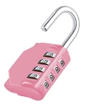 Zhege 4 Digit Pink Combination For School/gym Locker Weatherproof Sealed. Fixed Price $11.99.