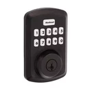 Kwikset Powerbolt 250 Keypad Venetian Bronze Electronic Deadbolt Missing Keys. Fixed Price $35.00.