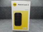 Yale Assure Lock 2 Smart Door W/ Bluetooth & Pushbutton Keypad Black Suede. Fixed Price $119.99.