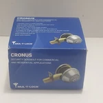 Mul-t-lock Cronus Deadbolt Grade 2 Single Cylinder With Thumb Turn Brass Finish. Fixed Price $135.00.