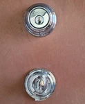 Vintage Kwikset 980 Deadbolt Single Cylinder Door Lock Polished Chrome Nos. Fixed Price $34.99.