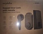 Arpha Keypad Door Lock With Handle Smart App Control Auto D180H. Fixed Price $69.99.