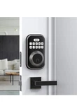 Keyless Entry Door Lock With 2 Lever Handles, Masoant Electronic Keypad Deadbolt. Fixed Price $70.00.