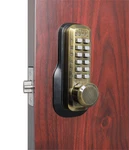 Lockey M230 Keyless Mechanical Digital Springlatch Door. Fixed Price $153.24.