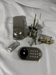 Milocks TKK02SN Tkksn Digital Door Knob With Electronic Keypad,satin Nickel. Fixed Price $33.00.