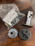 Schlage B680619 One Sided Deadbolt, Satin Nickel, Trimless. Fixed Price $20.00.
