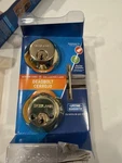 Schlage Deadbolt Sided Keyed Bright Brass B362N V 505 605. Fixed Price $30.00.