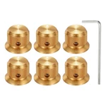 Pcs Aluminium Knobs With Arrow Indicator, 1/4" (6MM), 3/4" Gold. Fixed Price $29.79.