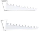 2 Pack Over Door Valet Hooks Closet Organizer Holds 10 Hangers Each. Fixed Price $7.99.