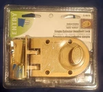 Defender Security (prime-line) Single Cylinder, Jimmy-resistant Deadbolt Lock.... Fixed Price $19.25.