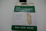 Gatehouse 0253029 Flip Lock For Door Brass Finish Home Apt Security. Fixed Price $7.95.