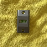 Adams Rite 4089-00-130 Exit Indicator, Satin Chrme. Fixed Price $24.87.