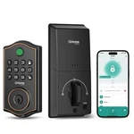 Ghome Smart Deadbolt Lock, Fingerprint Code Keyless Entry Door For Front.... Fixed Price $62.69.