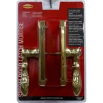 Larson CH3020701 Keyed Brass Storm Latch Mortise Lever Handles Doors. Fixed Price $48.99.