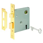 Defender Security 2294 Lockset, Keyed, Skeleton Key, Steel, Polished Brass, 2-. Fixed Price $26.51.