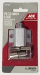 Ace Patio Door Lock 1-1/2" Keyed Installation Hole Aluminum Finish 5302526. Fixed Price $13.95.