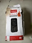 Kwikset Halo Matte Black Wifi Touchscreen Keypad Lock Deadbolt Smartkey. Fixed Price $75.00.