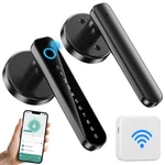 Vbufkrit Fingerprint Door Lock Biometric Smart Knob Passcode Keypad Handle. Fixed Price $70.10.