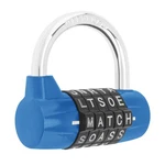 Hojlkld Gym Locker 5 Letter Word Safety Padlock Combination Blue. Fixed Price $14.76.