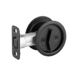 Lot Of 12 Kwikset 514 Round Privacy Pocket Door Lock Matte Black 93350-054. Fixed Price $94.95.