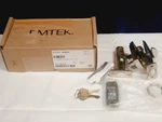 Emtek 8468US15, Rectangular Brass Modern Single Cylinder Deadbolt, Satin Nickel. Fixed Price $53.00.