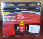 Master Lock Keyed Entry Door Knob Antique Brass Antimicrobial Tulip TUO0105 New. Fixed Price $10.00.