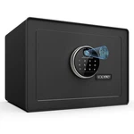 Jewelry Fingerprint Keypad Lock 1.2 Cu.ft Black SAFEBOX90 Goldenkey Luxury. Fixed Price $209.99.