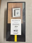 Baldwinprestige Seriesspyglass Deadbolt Satin Nickel Finish 93800-013. Fixed Price $34.99.