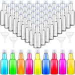 Tessco For You 100 Pcs Mini Liquor Bottles White Cap Small Empty Shot. Fixed Price $58.48.