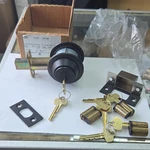 Best Icore Deadbolts Matte Black. Fixed Price $75.00.