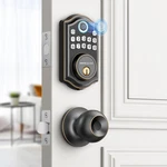 Akagear DS10 Keyless Entry Door With Knob, Fingerprint Lock, E.... Fixed Price $111.38.